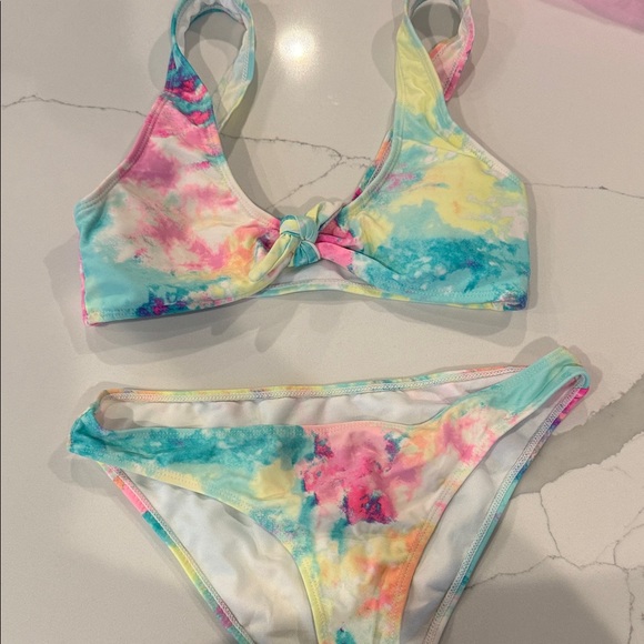 Cabana Del Sol Other - Vibrant Tie-Dye Bikini Set